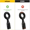 image:imageNilight Pintle Hook Hitch with Mounting Kit 40000 lbs Fits 212 to 3Inch Lunette Ring Mount Required 20Ton Hitch Receiver fit for Pintle Hook Mount2 Receivers Tow Eye