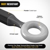 image:imageNilight Pintle Hook Hitch with Mounting Kit 40000 lbs Fits 212 to 3Inch Lunette Ring Mount Required 20Ton Hitch Receiver fit for Pintle Hook Mount2 Receivers Tow Eye