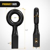 image:imageNilight Pintle Hook Hitch with Mounting Kit 40000 lbs Fits 212 to 3Inch Lunette Ring Mount Required 20Ton Hitch Receiver fit for Pintle Hook Mount2 Receivers Tow Eye
