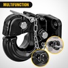 image:imageNilight Pintle Hook Hitch with Mounting Kit 40000 lbs Fits 212 to 3Inch Lunette Ring Mount Required 20Ton Hitch Receiver fit for Pintle Hook Mount20Ton Capacity
