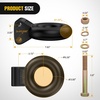image:imageNilight Pintle Hook Hitch with Mounting Kit 40000 lbs Fits 212 to 3Inch Lunette Ring Mount Required 20Ton Hitch Receiver fit for Pintle Hook Mount3 ID 12Ton Tow Eye