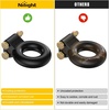 image:imageNilight Pintle Hook Hitch with Mounting Kit 40000 lbs Fits 212 to 3Inch Lunette Ring Mount Required 20Ton Hitch Receiver fit for Pintle Hook Mount3 ID 12Ton Tow Eye