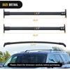 image:imageNilight Roof Rack Cross Bars Fit for Ford Bronco Sport On Road Base Big Bend 2021 2022 2023 2024 Adjustable Aluminum Less Wind Noise Car Crossbars for Cargo Carrier Luggage Kayak Tent SnowboardFord Expedition 20182022