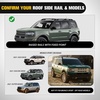 image:imageNilight Roof Rack Cross Bars Fit for Ford Bronco Sport On Road Base Big Bend 2021 2022 2023 2024 Adjustable Aluminum Less Wind Noise Car Crossbars for Cargo Carrier Luggage Kayak Tent SnowboardFord Bronco 20212024