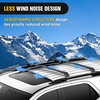 image:imageNilight Roof Rack Cross Bars Fit for Ford Bronco Sport On Road Base Big Bend 2021 2022 2023 2024 Adjustable Aluminum Less Wind Noise Car Crossbars for Cargo Carrier Luggage Kayak Tent SnowboardChevy Traverse 20182021