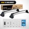 image:imageNilight Roof Rack Cross Bars Fit for Ford Bronco Sport On Road Base Big Bend 2021 2022 2023 2024 Adjustable Aluminum Less Wind Noise Car Crossbars for Cargo Carrier Luggage Kayak Tent SnowboardKia Soul 20202022