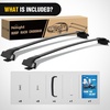 image:imageNilight Roof Rack Cross Bars Fit for Ford Bronco Sport On Road Base Big Bend 2021 2022 2023 2024 Adjustable Aluminum Less Wind Noise Car Crossbars for Cargo Carrier Luggage Kayak Tent SnowboardSubaru Outback Wilderness 20222024