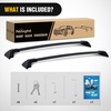 image:imageNilight Roof Rack Cross Bars Fit for Ford Bronco Sport On Road Base Big Bend 2021 2022 2023 2024 Adjustable Aluminum Less Wind Noise Car Crossbars for Cargo Carrier Luggage Kayak Tent SnowboardToyota Highlander 20202025