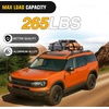 image:imageNilight Roof Rack Cross Bars Fit for Ford Bronco Sport On Road Base Big Bend 2021 2022 2023 2024 Adjustable Aluminum Less Wind Noise Car Crossbars for Cargo Carrier Luggage Kayak Tent SnowboardFord Bronco 20212024