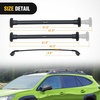 image:imageNilight Roof Rack Cross Bars Fit for Ford Bronco Sport On Road Base Big Bend 2021 2022 2023 2024 Adjustable Aluminum Less Wind Noise Car Crossbars for Cargo Carrier Luggage Kayak Tent SnowboardSubaru Outback Wilderness 20222024
