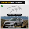 image:imageNilight Roof Rack Cross Bars Fit for Ford Bronco Sport On Road Base Big Bend 2021 2022 2023 2024 Adjustable Aluminum Less Wind Noise Car Crossbars for Cargo Carrier Luggage Kayak Tent SnowboardHonda CRV 20122016