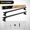 image:imageNilight Roof Rack Cross Bars Fit for Ford Bronco Sport On Road Base Big Bend 2021 2022 2023 2024 Adjustable Aluminum Less Wind Noise Car Crossbars for Cargo Carrier Luggage Kayak Tent SnowboardChevy Traverse 20222024