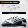 image:imageNilight Roof Rack Cross Bars Fit for Ford Bronco Sport On Road Base Big Bend 2021 2022 2023 2024 Adjustable Aluminum Less Wind Noise Car Crossbars for Cargo Carrier Luggage Kayak Tent SnowboardChevy Traverse 20222024