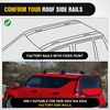 image:imageNilight Roof Rack Cross Bars Fit for Ford Bronco Sport On Road Base Big Bend 2021 2022 2023 2024 Adjustable Aluminum Less Wind Noise Car Crossbars for Cargo Carrier Luggage Kayak Tent SnowboardKia Soul 20202022