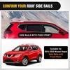 image:imageNilight Roof Rack Cross Bars Fit for Ford Bronco Sport On Road Base Big Bend 2021 2022 2023 2024 Adjustable Aluminum Less Wind Noise Car Crossbars for Cargo Carrier Luggage Kayak Tent SnowboardNissan Rogue 20142020