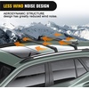 image:imageNilight Roof Rack Cross Bars Fit for Ford Bronco Sport On Road Base Big Bend 2021 2022 2023 2024 Adjustable Aluminum Less Wind Noise Car Crossbars for Cargo Carrier Luggage Kayak Tent SnowboardChevy Trax 20232024