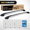 image:imageNilight Roof Rack Cross Bars Fit for Ford Bronco Sport On Road Base Big Bend 2021 2022 2023 2024 Adjustable Aluminum Less Wind Noise Car Crossbars for Cargo Carrier Luggage Kayak Tent SnowboardJeep Renegade 20152021