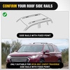 image:imageNilight Roof Rack Cross Bars Fit for Ford Bronco Sport On Road Base Big Bend 2021 2022 2023 2024 Adjustable Aluminum Less Wind Noise Car Crossbars for Cargo Carrier Luggage Kayak Tent SnowboardChevy Traverse 20182021