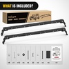 image:imageNilight Roof Rack Cross Bars Fit for Ford Bronco Sport On Road Base Big Bend 2021 2022 2023 2024 Adjustable Aluminum Less Wind Noise Car Crossbars for Cargo Carrier Luggage Kayak Tent SnowboardJeep Wrangler JK JL 4XE JT 20072025 420LBS