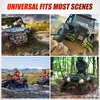 image:imageNilight Synthetic Winch Rope Kit 316 Inch x 50 Feet  6000 lbs Cable Line With Protective Sleeve 13500 lbs Hook Stopper for 4WD Off Road Vehicle UTV ATV SUV Truck GreyBlack