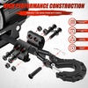 image:imageNilight Synthetic Winch Rope Kit 316 Inch x 50 Feet  6000 lbs Cable Line With Protective Sleeve 13500 lbs Hook Stopper for 4WD Off Road Vehicle UTV ATV SUV Truck GreyBlack