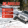 image:imageNilight Synthetic Winch Rope Kit 316 Inch x 50 Feet  6000 lbs Cable Line With Protective Sleeve 13500 lbs Hook Stopper for 4WD Off Road Vehicle UTV ATV SUV Truck GreyGray