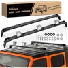 image:imageNilight Roof Rack Cross Bars Fit for Ford Bronco Sport On Road Base Big Bend 2021 2022 2023 2024 Adjustable Aluminum Less Wind Noise Car Crossbars for Cargo Carrier Luggage Kayak Tent SnowboardJeep Wrangler JK JL 4XE JT 20072025 300LBS
