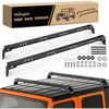 image:imageNilight Roof Rack Cross Bars Fit for Ford Bronco Sport On Road Base Big Bend 2021 2022 2023 2024 Adjustable Aluminum Less Wind Noise Car Crossbars for Cargo Carrier Luggage Kayak Tent SnowboardJeep Wrangler JK JL 4XE JT 20072025 420LBS