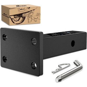 image:imageNilight Pintle Hook Hitch with Mounting Kit 40000 lbs Fits 212 to 3Inch Lunette Ring Mount Required 20Ton Hitch Receiver fit for Pintle Hook Mount1Position Pintle Hook Mount