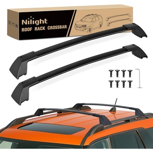 image:imageNilight Roof Rack Cross Bars Fit for Ford Bronco Sport On Road Base Big Bend 2021 2022 2023 2024 Adjustable Aluminum Less Wind Noise Car Crossbars for Cargo Carrier Luggage Kayak Tent SnowboardFord Bronco 20212024