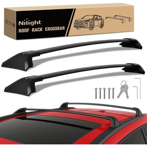 image:imageNilight Roof Rack Cross Bars Fit for Ford Bronco Sport On Road Base Big Bend 2021 2022 2023 2024 Adjustable Aluminum Less Wind Noise Car Crossbars for Cargo Carrier Luggage Kayak Tent SnowboardToyota Highlander 20202025