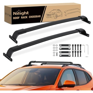 image:imageNilight Roof Rack Cross Bars Fit for Ford Bronco Sport On Road Base Big Bend 2021 2022 2023 2024 Adjustable Aluminum Less Wind Noise Car Crossbars for Cargo Carrier Luggage Kayak Tent SnowboardChevy Trax 20232024