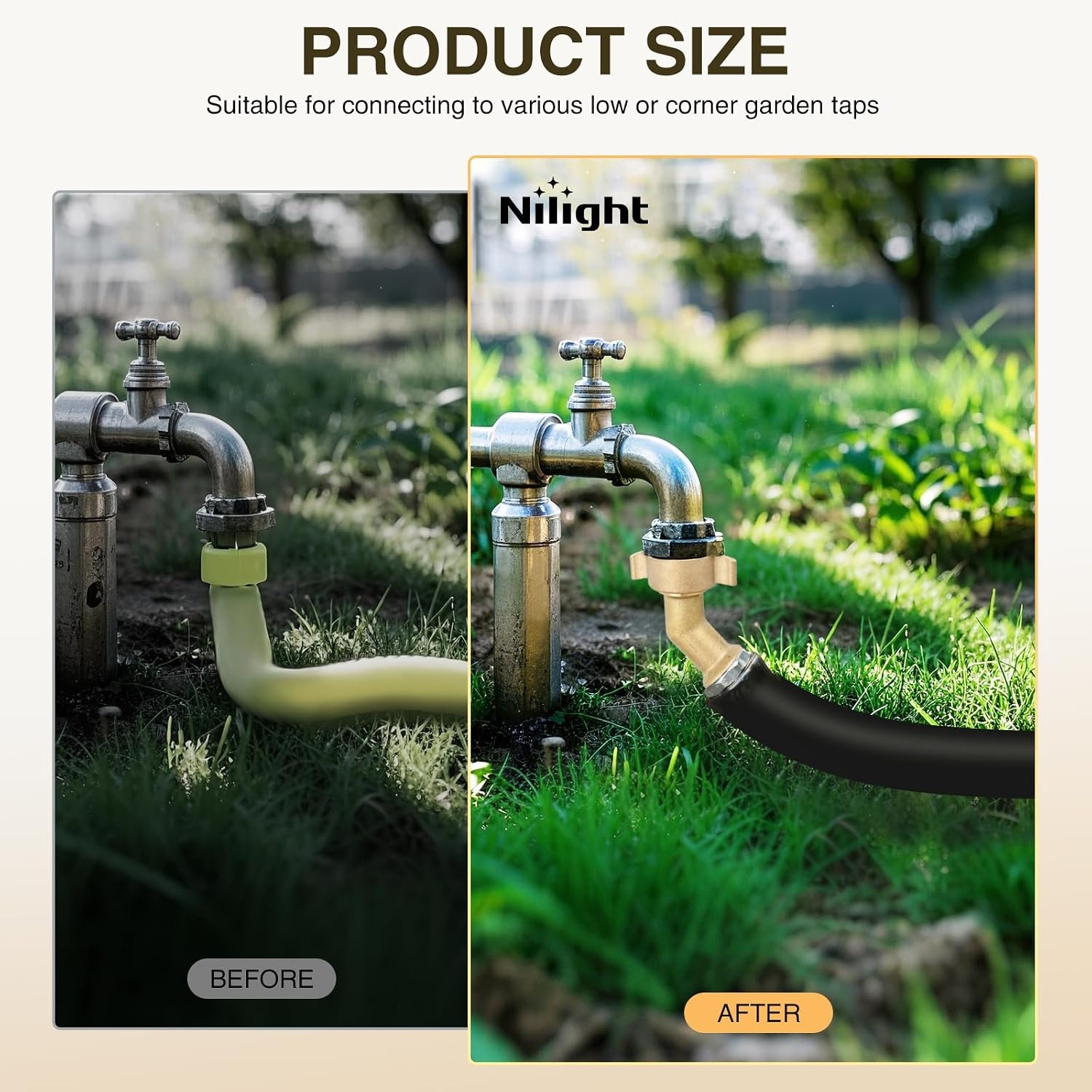 image:imageNilight RV Water Pressure Regulator for RV Camper Adjustable Handle Water Hose Pressure Regulator with Oil Filled Gauge and Inlet Screen Filter Brass Leadfree Reducer Valve for Camper Travel Trailer45 Degree Hose Elbow