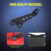 image:imageNilight 2PCS Hood Mounting Brackets for 20 LED Light Bar on Jeep Wrangler JK 20072017 2 Years Warranty 90040B BlackFor 20072017 JK