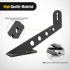 image:imageNilight 2PCS Hood Mounting Brackets for 20 LED Light Bar on Jeep Wrangler JK 20072017 2 Years Warranty 90040B BlackFor 20182026 JL