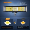 image:imageNilight 2Pcs 18w Spot LED Work Lights LED Pods Fog Lights Off Road Led Lights Driving Lights with16AWG Off Road Wiring Harness Kit2 Leads60W Side Shooter Light  Wiring Harness