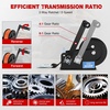 image:imageNilight Boat Trailer Winch 3500 Lbs Hand Crank Winch Heavy Duty Boat Winches with 33Ft Strap Rope Hook Two Way Ratchet 41 81 Gear Portable Marine Manual Winch for Trailers Boat RV ATV Jet Ski TowingOrange