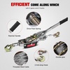 image:imageNilight Boat Trailer Winch 3500 Lbs Hand Crank Winch Heavy Duty Boat Winches with 33Ft Strap Rope Hook Two Way Ratchet 41 81 Gear Portable Marine Manual Winch for Trailers Boat RV ATV Jet Ski TowingBlack
