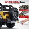 image:imageNilight Boat Trailer Winch 3500 Lbs Hand Crank Winch Heavy Duty Boat Winches with 33Ft Strap Rope Hook Two Way Ratchet 41 81 Gear Portable Marine Manual Winch for Trailers Boat RV ATV Jet Ski TowingBlack
