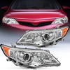 image:imageNilight Headlight Assembly Compatible with 2000 2001 Toyota Camry Replacement Headlamp Black Housing Amber Reflector Driver and Passenger SideChrome Housing Amber Reflector