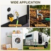 image:imageNilight RV Water Pressure Regulator for RV Camper Adjustable Handle Water Hose Pressure Regulator with Oil Filled Gauge and Inlet Screen Filter Brass Leadfree Reducer Valve for Camper Travel TrailerInlet Check ValveHose Elbow
