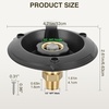 image:imageNilight RV Water Pressure Regulator for RV Camper Adjustable Handle Water Hose Pressure Regulator with Oil Filled Gauge and Inlet Screen Filter Brass Leadfree Reducer Valve for Camper Travel TrailerInlet Check Valve