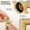 image:imageNilight RV Water Pressure Regulator for RV Camper Adjustable Handle Water Hose Pressure Regulator with Oil Filled Gauge and Inlet Screen Filter Brass Leadfree Reducer Valve for Camper Travel Trailer90 Degree Hose Elbow
