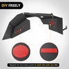 image:imageNilight TJ Rear Inner Fender Liners Fit for 1997 1998 1999 2000 2001 2002 2003 2004 2005 2006 Jeep Wrangler TJ amp LJ 2PCS Offroad Powder Coated Steel Splash Mud Guard Wheel Well Liner Covers2Pcs Front TJ  LJ 19972006