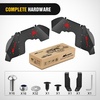 image:imageNilight TJ Rear Inner Fender Liners Fit for 1997 1998 1999 2000 2001 2002 2003 2004 2005 2006 Jeep Wrangler TJ amp LJ 2PCS Offroad Powder Coated Steel Splash Mud Guard Wheel Well Liner Covers2Pcs Front JL 20182025
