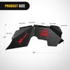 image:imageNilight TJ Rear Inner Fender Liners Fit for 1997 1998 1999 2000 2001 2002 2003 2004 2005 2006 Jeep Wrangler TJ amp LJ 2PCS Offroad Powder Coated Steel Splash Mud Guard Wheel Well Liner CoversFront 2Pcs JK 20072018