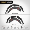 image:imageNilight TJ Rear Inner Fender Liners Fit for 1997 1998 1999 2000 2001 2002 2003 2004 2005 2006 Jeep Wrangler TJ amp LJ 2PCS Offroad Powder Coated Steel Splash Mud Guard Wheel Well Liner Covers2Pcs Rear TJ  LJ 19972006