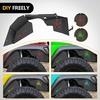 image:imageNilight TJ Rear Inner Fender Liners Fit for 1997 1998 1999 2000 2001 2002 2003 2004 2005 2006 Jeep Wrangler TJ amp LJ 2PCS Offroad Powder Coated Steel Splash Mud Guard Wheel Well Liner Covers2Pcs Front TJ  LJ 19972006