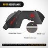 image:imageNilight TJ Rear Inner Fender Liners Fit for 1997 1998 1999 2000 2001 2002 2003 2004 2005 2006 Jeep Wrangler TJ amp LJ 2PCS Offroad Powder Coated Steel Splash Mud Guard Wheel Well Liner Covers2Pcs Front JL 20182025