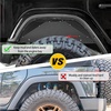 image:imageNilight TJ Rear Inner Fender Liners Fit for 1997 1998 1999 2000 2001 2002 2003 2004 2005 2006 Jeep Wrangler TJ amp LJ 2PCS Offroad Powder Coated Steel Splash Mud Guard Wheel Well Liner Covers4Pcs FrontRear JK 20072018